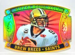 Drew Brees Football Cards 2011 Topps Super Bowl Legends Die Cut Prices