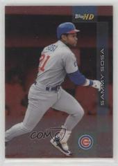 Sammy Sosa [Platinum] Baseball Cards 2001 Topps H.D Prices