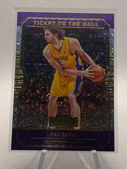 Pau Gasol #7 Basketball Cards 2022 Panini Contenders Ticket to the Hall Prices