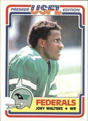 Joey Walters #131 Football Cards 1984 Topps USFL Prices