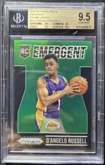 D'Angelo Russell [Green Prizm] Basketball Cards 2015 Panini Prizm Emergent Prices
