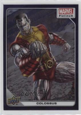 Colossus [Purple Rainbow] #64 Marvel 2023 Upper Deck Platinum