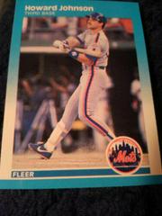 Howard Johnson Baseball Cards 1987 Fleer Glossy Prices