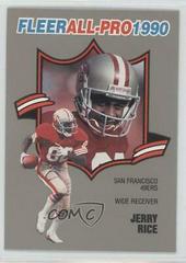 Jerry Rice #2 Football Cards 1990 Fleer All Pro Prices