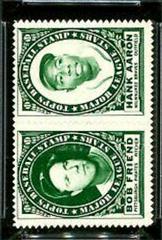 Bob Friend, Hank Aaron Baseball Cards 1961 Topps Stamp Panels Prices