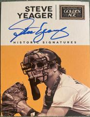 Steve Yeager #STV Baseball Cards 2014 Panini Golden Age Historic Signatures Prices