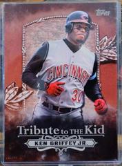 Ken Griffey Jr. #KID-20 Baseball Cards 2016 Topps Tribute to the Kid Prices