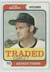 Luke Walker #612T Baseball Cards 1974 Topps Traded Prices