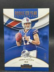 Josh Allen [Gold] Football Cards 2018 Panini Contenders Rookie of the Year Prices