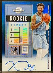Xavier Tillman [Autograph Blue] #103 Basketball Cards 2020 Panini Contenders Optic Prices