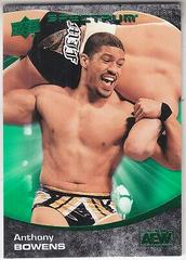 Anthony Bowens [Green] #8 Wrestling Cards 2021 Upper Deck AEW Spectrum Prices