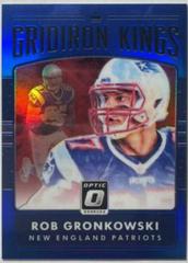 Rob Gronkowski [Blue] #14 Football Cards 2016 Panini Donruss Optic Gridiron Kings Prices