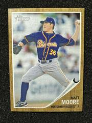 Matt Moore #173 Baseball Cards 2011 Topps Heritage Minor League Edition Prices