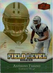Anthony Fasano [Gold] #195 Football Cards 2006 Flair Showcase Prices