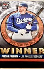 Freddie Freeman [April] #HRCW-24 Baseball Cards 2022 Topps Home Run Challenge Winner Prices