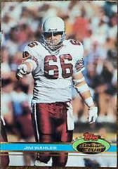 Jim Wahler [Super Bowl XXVI] #244 Football Cards 1991 Stadium Club Prices