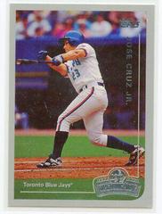 Jose Cruz Jr Baseball Cards 1999 Topps Opening Day Prices