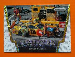 Kyle Busch [White Sparkle] #T2 Racing Cards 2021 Panini Prizm Teamwork Prices