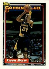 Reggie Miller Basketball Cards 1992 Topps Prices
