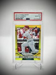 Bryce Harper [Gold Prizm] #79 Baseball Cards 2014 Panini Prizm Prices