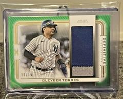 Gleyber Torres [Green] Baseball Cards 2023 Topps Definitive Jumbo Relic Collection Prices