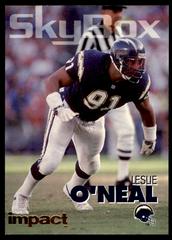 Leslie O'Neal [Colors] #286 Football Cards 1993 Skybox Impact Prices