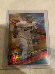 Miguel Sano [Gold Refractor] #18 Baseball Cards 2017 Bowman's Best Prices