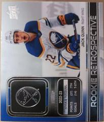 Jack Quinn #RR-16 Hockey Cards 2023 Upper Deck Rookie Retrospective Prices