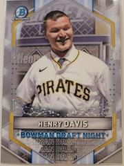 Bowman Draft Night: Henry Davis #BDN-1 Baseball Cards 2021 Bowman Draft Prices