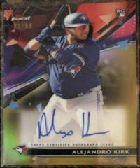 Alejandro Kirk [Gold Refractor] Baseball Cards 2021 Topps Finest Autographs Prices