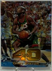 Gary Payton [Refractor] #T9 Basketball Cards 1997 Topps Chrome Topps 40 Prices