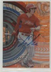 Mickey Moniak [Autograph Orange Magma] Baseball Cards 2017 Bowman High Tek Prices