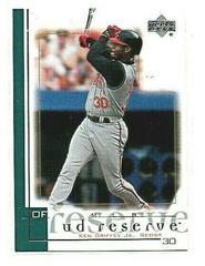 Ken Griffey Jr. #173 Baseball Cards 2001 Upper Deck Reserve Prices