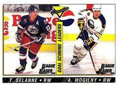 Alexander Mogilny, Teemu Selanne Hockey Cards 1993 Topps Premier Prices