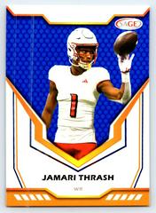Jamari Thrash #23 Football Cards 2024 Sage Prices