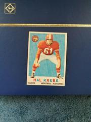 Hal Krebs #37 Football Cards 1959 Topps CFL Prices