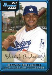 Edwin Bellorin #B12 Baseball Cards 2006 Bowman Prospects Prices