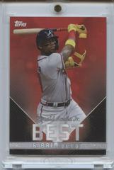 Ronald Acuna Jr. [Red] #78 Baseball Cards 2022 Topps X Wander Franco Prices