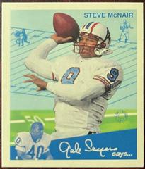 Steve McNair #9 Football Cards 1997 Fleer Goudey II Prices
