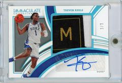 Trevor Keels [Patch Autograph Laundry Tag] #35 Basketball Cards 2022 Panini Immaculate Collection Collegiate Prices