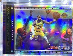 LeBron James [Holo] #28 Basketball Cards 2021 Panini Hoops Lights Camera Action Prices
