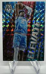 Christian Wood [Reactive Blue] Basketball Cards 2020 Panini Mosaic Elevate Prices