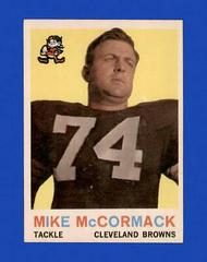 Mike McCormack Football Cards 1959 Topps Prices