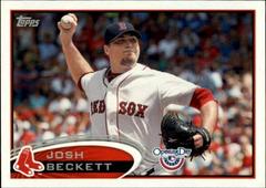 Josh Beckett #37 Baseball Cards 2012 Topps Opening Day Prices