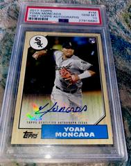 Yoan Moncada #1987A-YM Baseball Cards 2017 Topps 1987 Autographs Prices