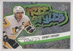 Sidney Crosby [Platinum] Hockey Cards 2022 Upper Deck Freestyles Prices