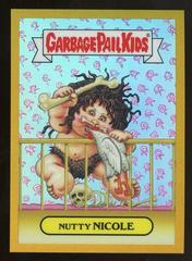 Nutty NICOLE [Gold] #50b 2014 Garbage Pail Kids Chrome Prices