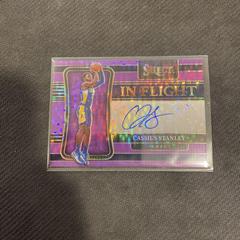 Cassius Stanley [Purple Pulsar] #IF-CSY Basketball Cards 2021 Panini Select In Flight Signatures Prices