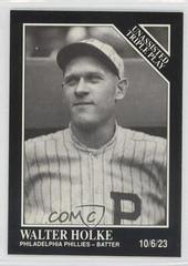 Walter Holke #207 Baseball Cards 1991 Conlon Collection Prices