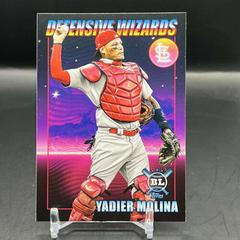 Yadier Molina #DW-7 Baseball Cards 2021 Topps Big League Defensive Wizards Prices